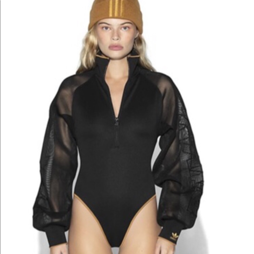 Mesh sleeve Ivy Parky Bodysuit